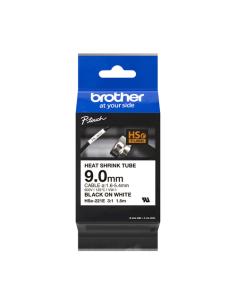 Brother HSE-221E cinta para impresora de etiquetas Negro sobre blanco