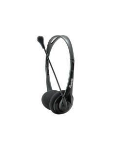Equip Chat Headset Auriculares Alámbrico Diadema Llamadas Música Negro