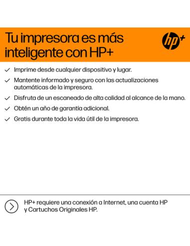 HP OfficeJet Pro 8125e Inalámbrico All-in-One Color Impresora, Servicio Instant Ink; Impresión a doble cara
