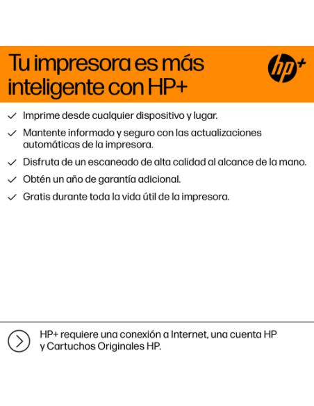 HP OfficeJet Pro 8125e Inalámbrico All-in-One Color Impresora, Servicio Instant Ink; Impresión a doble cara