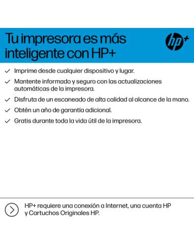 HP OfficeJet Pro 8125e Inalámbrico All-in-One Color Impresora, Servicio Instant Ink; Impresión a doble cara
