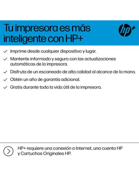 HP OfficeJet Pro 8125e Inalámbrico All-in-One Color Impresora, Servicio Instant Ink; Impresión a doble cara
