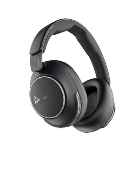 HP Poly Auriculares Poly Voyager Surround 80 UC con certificación Microsoft Teams USB-C + Adaptador USB-C/A