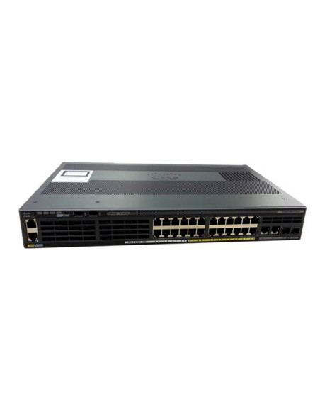 Cisco Catalyst WS-C2960X-24TS-LL switch Gestionado L2 L3 Gigabit Ethernet (10 100 1000) Negro