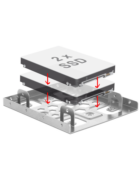 DeLOCK 21333 parte carcasa de ordenador