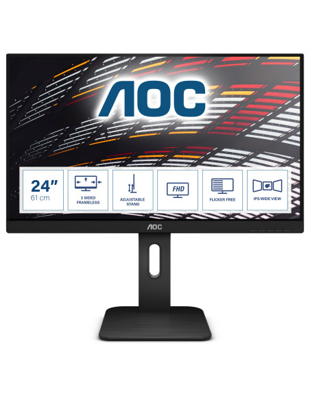 AOC P1 X24P1 pantalla para PC 61 cm (24") 1920 x 1200 Pixeles WUXGA LED Negro