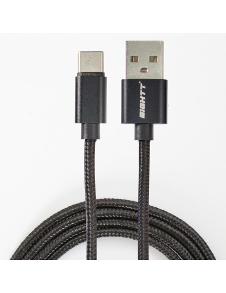 Eightt ECT-4B cable USB USB 2.0 1 m USB C USB A Negro