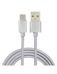 Eightt ECT-4S cable USB USB 2.0 1 m USB C USB A Plata