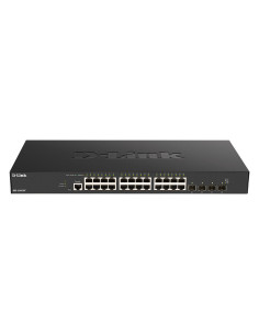 D-Link DXS-1210-28T switch Gestionado L2 L3 10G Ethernet (100 1000 10000) 1U Negro