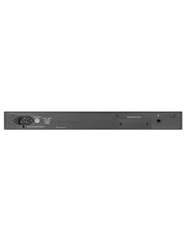 D-Link DGS-1520-52MP switch Gestionado L3 Gigabit Ethernet (10 100 1000) Energía sobre Ethernet (PoE) 1U Negro