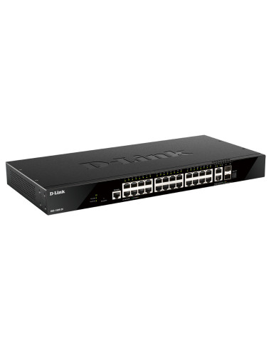 D-Link DGS-1520-28 switch Gestionado L3 10G Ethernet (100 1000 10000) 1U Negro