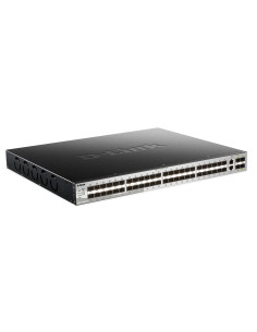 D-Link DGS-3130-54S Gestionado L3 Negro, Gris