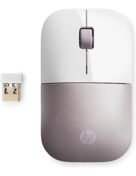 HP Ratón inalámbrico Z3700 (blanco/rosa)
