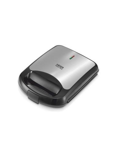 Haeger SM-15G.009A sandwichera 1500 W Negro, Acero