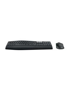 Logitech 920-008221 teclado Ratón incluido Universal RF Wireless + Bluetooth QWERTZ Alemán Negro