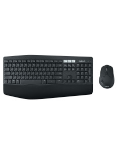 Logitech 920-008221 teclado Ratón incluido Universal RF Wireless + Bluetooth QWERTZ Alemán Negro 2