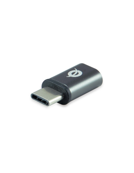 Conceptronic DONN05G cambiador de género para cable USB 2.0 Type-C USB 2.0 Micro Negro