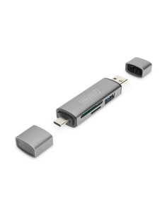 Digitus Dual Card Reader Hub USB-C™   USB 3.0, OTG 2