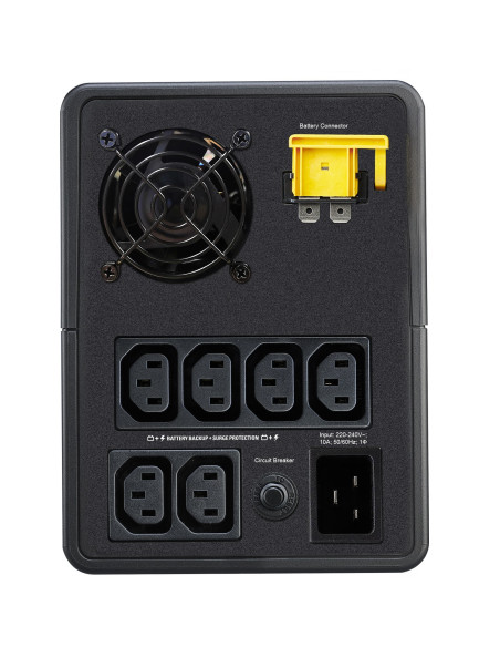 APC Easy UPS sistema de alimentación ininterrumpida (UPS) Línea interactiva 2,2 kVA 1200 W 6 salidas AC
