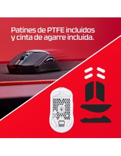 HyperX Pulsefire Haste 2: ratón gaming inalámbrico (blanco)