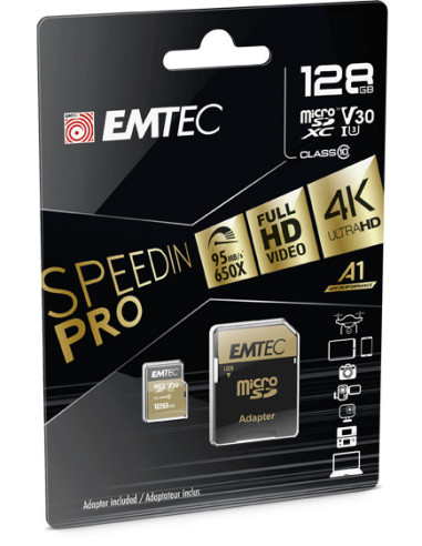 Emtec SpeedIN PRO 128 GB MicroSDXC UHS-I Clase 10