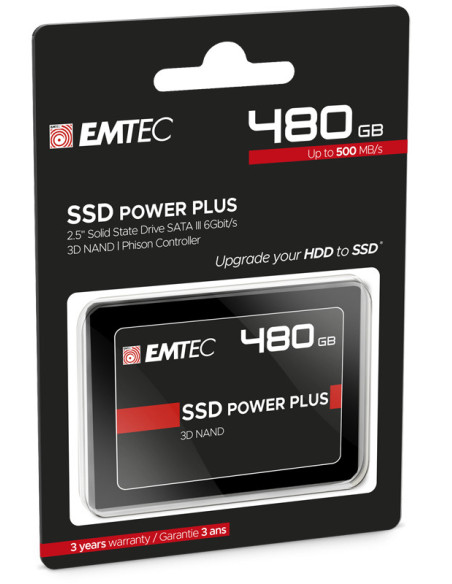 Emtec X150 Power Plus 480 GB 2.5" Serial ATA III