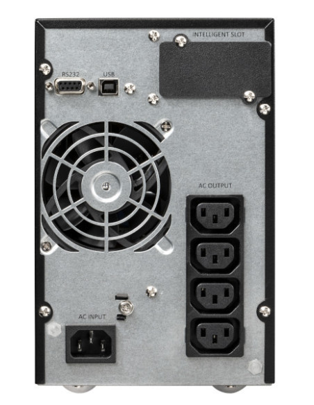 Eaton 9E sistema de alimentación ininterrumpida (UPS) Doble conversión (en línea) 1 kVA 800 W 4 salidas AC