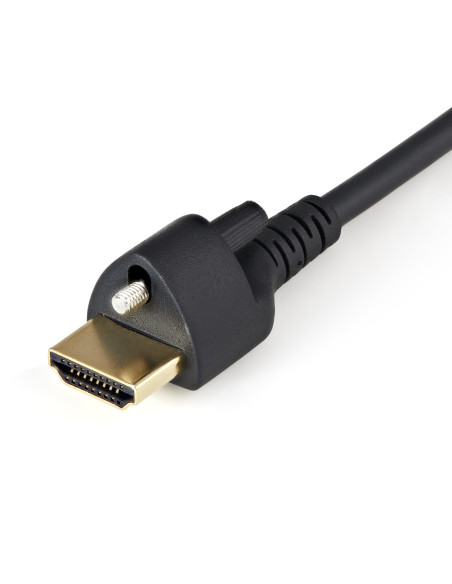 StarTech.com HDMM2MLS cable HDMI 2 m HDMI tipo A (Estándar) Negro