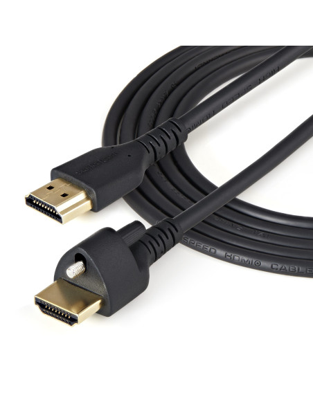 StarTech.com HDMM2MLS cable HDMI 2 m HDMI tipo A (Estándar) Negro