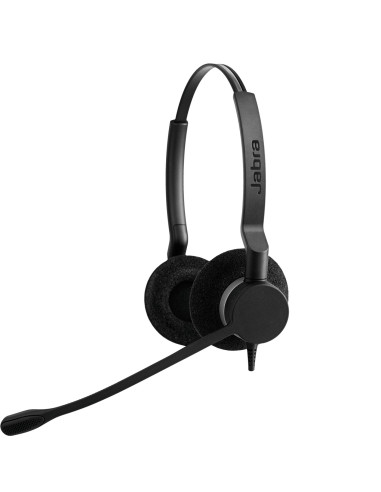 Jabra Biz 2300 Auriculares Alámbrico Diadema Oficina Centro de llamadas Bluetooth Negro