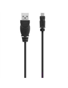 Belkin USB A Micro USB B, 0.9m cable USB USB 2.0 0,9 m Micro-USB B Negro