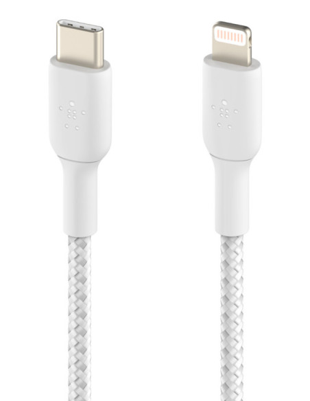 Belkin CAA004BT2MWH cable de conector Lightning 2 m Blanco