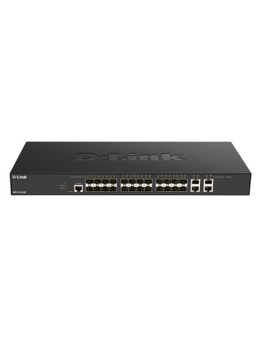 D-Link DXS-1210-28S switch Gestionado L2 L3 10G Ethernet (100 1000 10000) 1U Negro