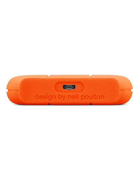 LaCie Rugged Mini disco duro externo 1 TB USB Tipo C 3.2 Gen 1 (3.1 Gen 1) Naranja