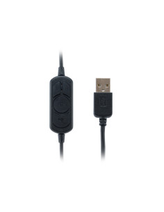 Equip 245305 auricular y casco Auriculares Alámbrico Diadema Oficina Centro de llamadas USB tipo A Negro 2