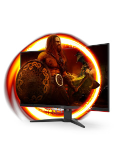 AOC G2 C32G2ZE BK pantalla para PC 80 cm (31.5") 1920 x 1080 Pixeles Full HD LED Negro, Rojo 2