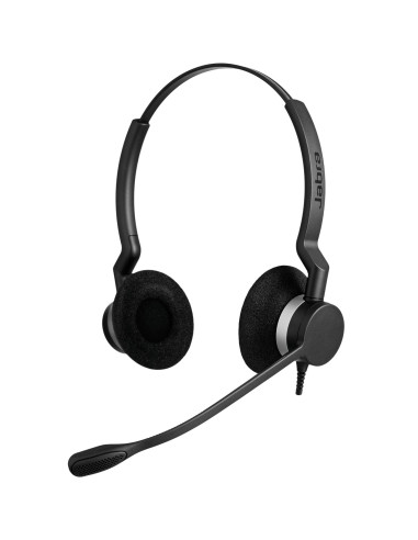 Jabra Biz 2300 Auriculares Alámbrico Diadema Oficina Centro de llamadas USB tipo A Negro