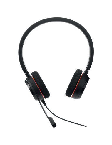 Jabra Evolve 20 Auriculares Alámbrico Diadema Oficina Centro de llamadas USB tipo A Negro
