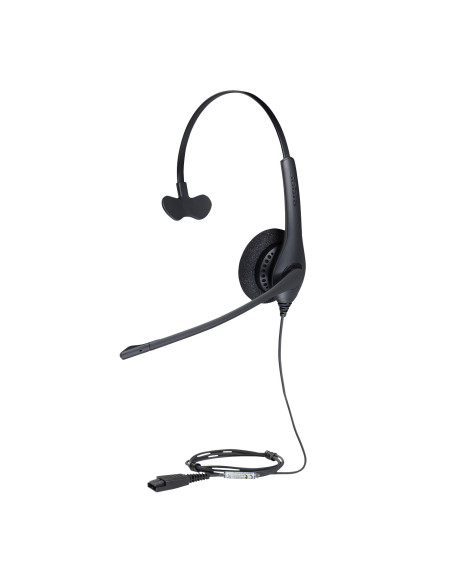 Jabra Biz 1500 Auriculares Alámbrico Diadema Oficina Centro de llamadas Bluetooth Negro