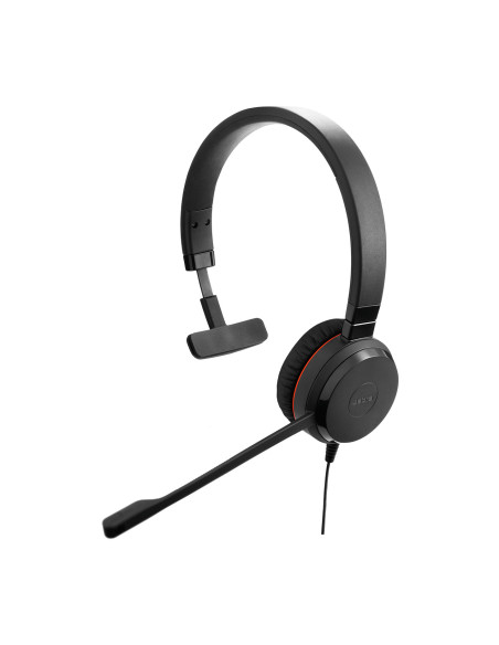 Jabra Evolve 20 Auriculares Alámbrico Diadema Oficina Centro de llamadas USB tipo A Negro