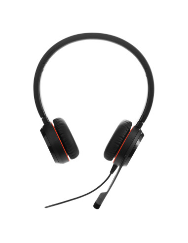 Jabra Evolve 20 Auriculares Alámbrico Diadema Oficina Centro de llamadas USB tipo A Negro