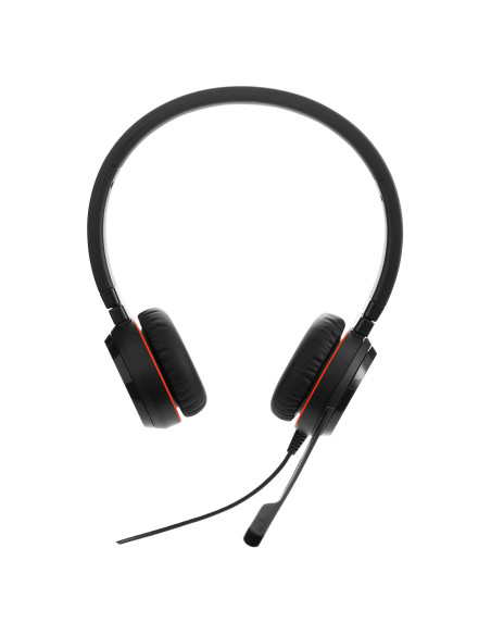 Jabra Evolve 20 Auriculares Alámbrico Diadema Oficina Centro de llamadas USB tipo A Negro