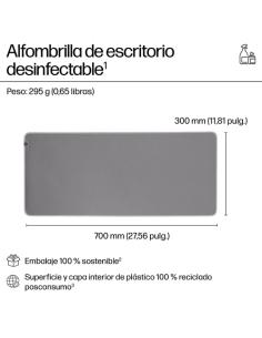 HP Alfombrilla de escritorio 200 Sanitizable