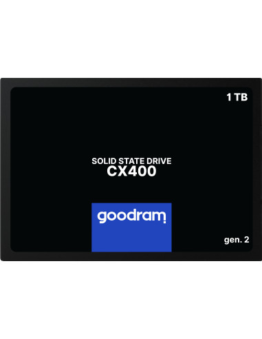 Goodram CX400 gen.2 1 TB 2.5" Serial ATA III 3D TLC NAND