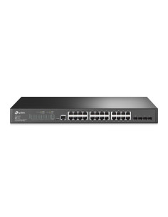 TP-Link JetStream TL-SG3428 switch Gestionado L2 L3 Gigabit Ethernet (10 100 1000) 1U Negro