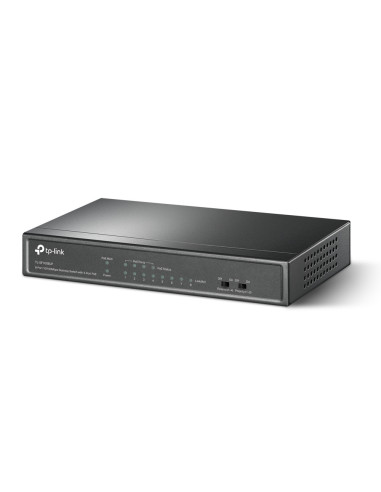 TP-Link TL-SF1008LP switch No administrado Fast Ethernet (10 100) Energía sobre Ethernet (PoE) Negro