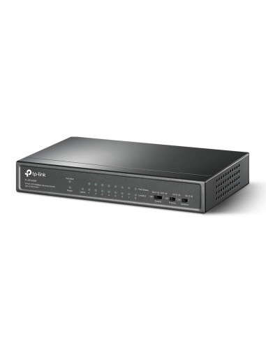 TP-Link TL-SF1009P switch No administrado Fast Ethernet (10 100) Energía sobre Ethernet (PoE) Negro