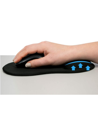 Ewent EW3181 alfombrilla para ratón Negro