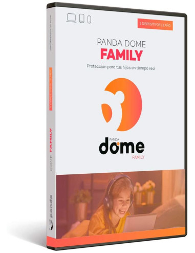Panda Dome Family Seguridad de antivirus Completo Inglés, Español 5 licencia(s) 1 año(s)