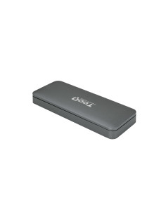 TooQ TQE-2281G caja para disco duro externo Caja externa para unidad de estado sólido (SSD) Gris M.2 2